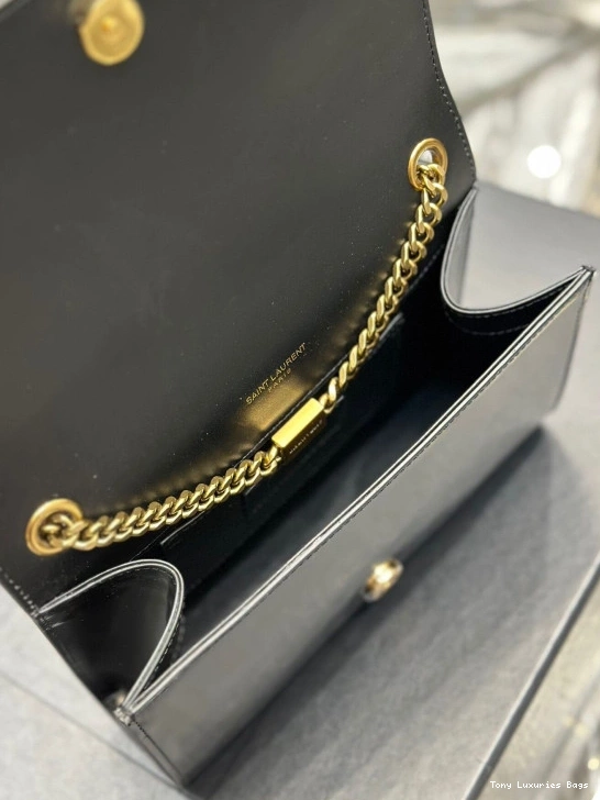 Tony Luxuries leather shoulder small Kate bag two-tone YSL 0803
